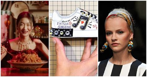 dolce and gabbana racist